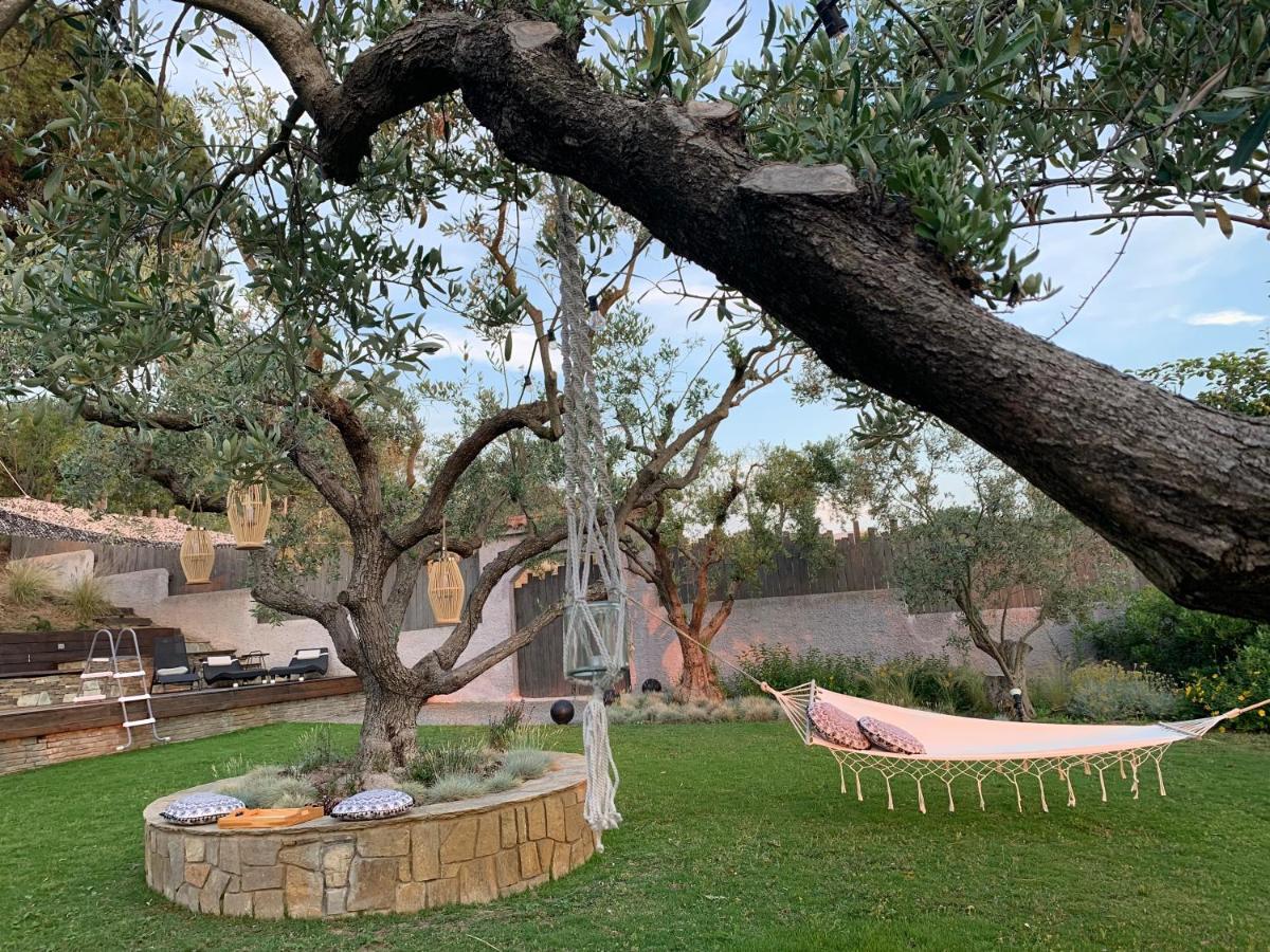 Sea View Villa In Olive Garden Nea Kallikrateia Dış mekan fotoğraf
