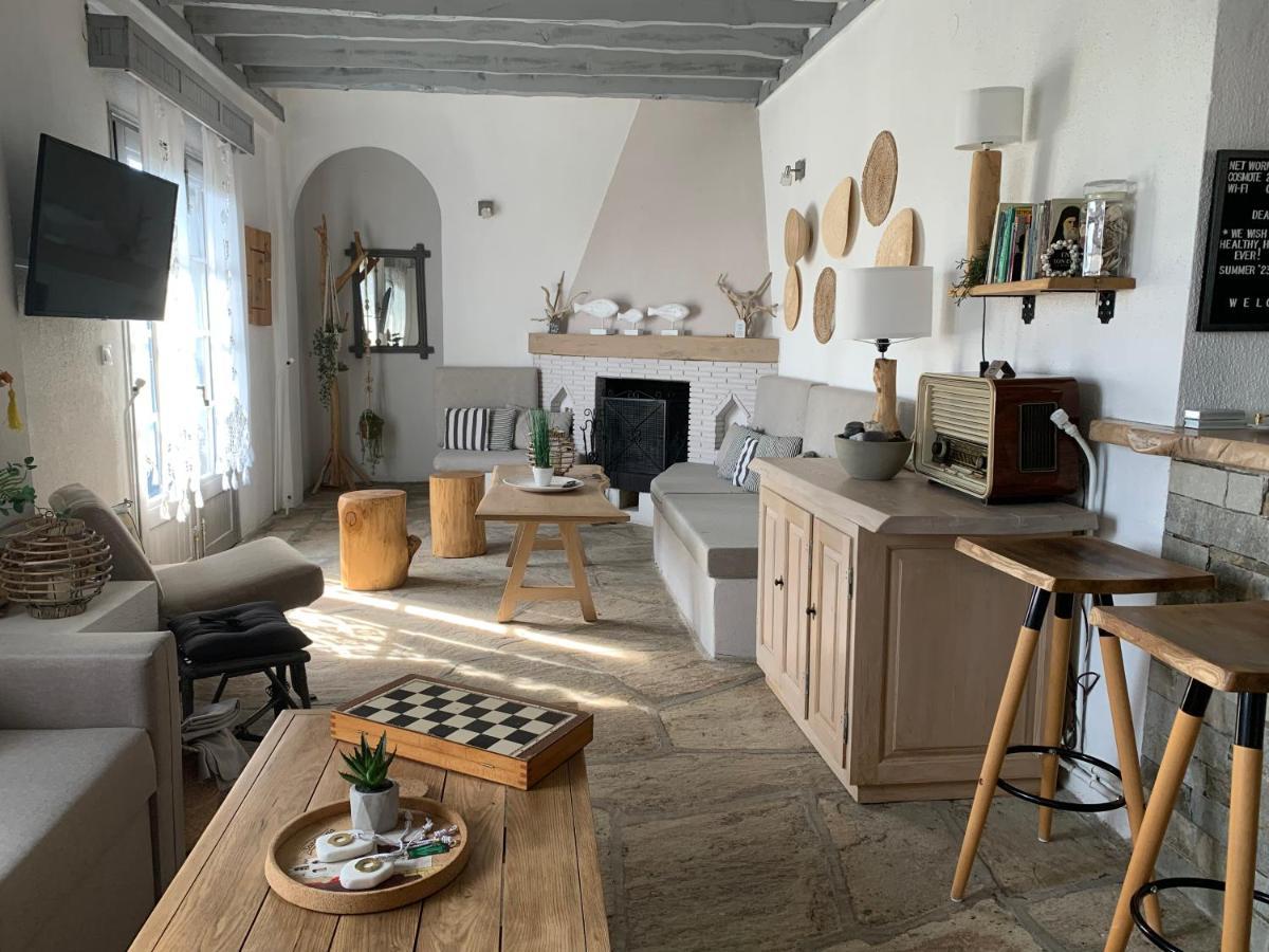 Sea View Villa In Olive Garden Nea Kallikrateia Dış mekan fotoğraf