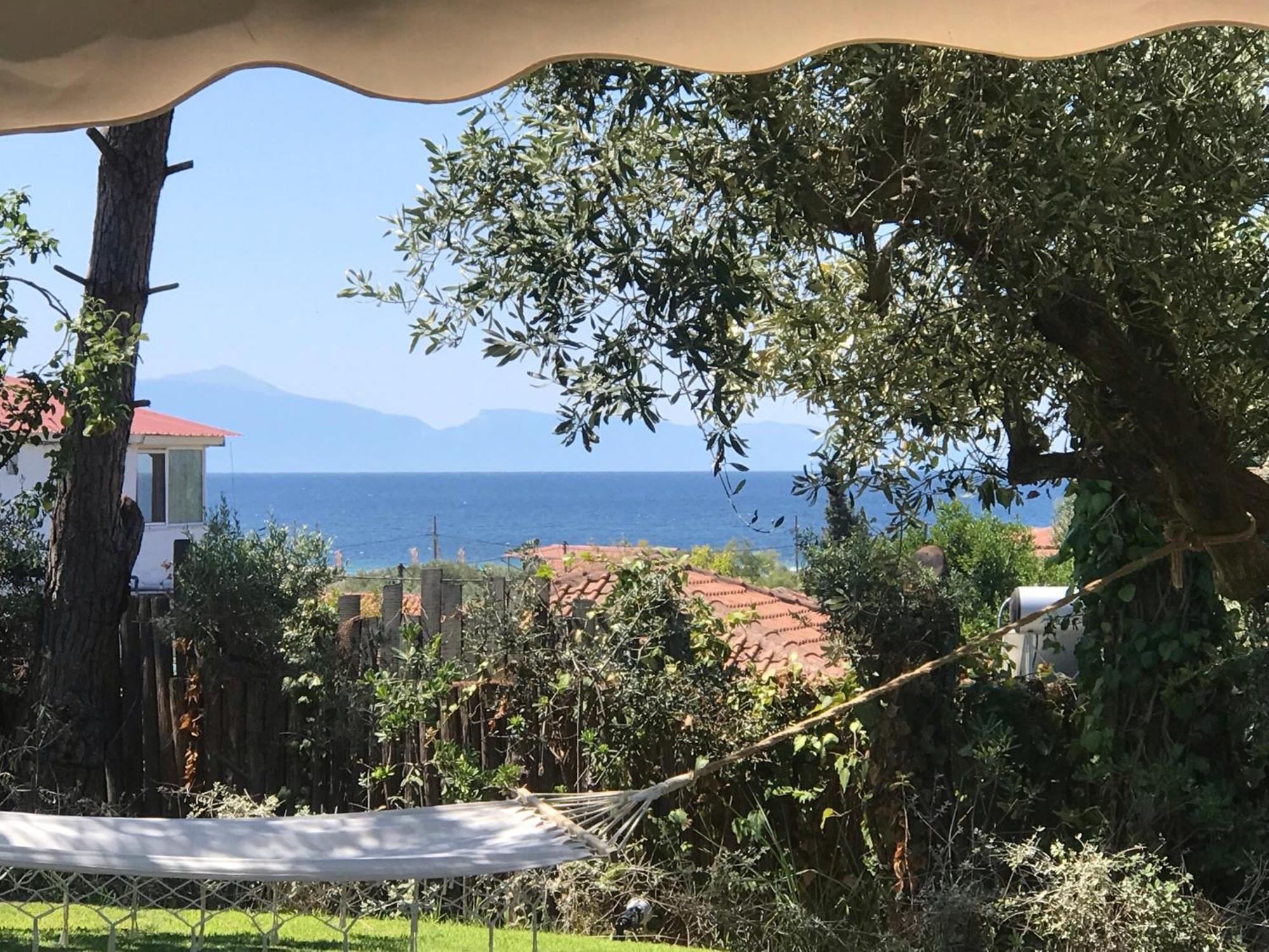 Sea View Villa In Olive Garden Nea Kallikrateia Dış mekan fotoğraf
